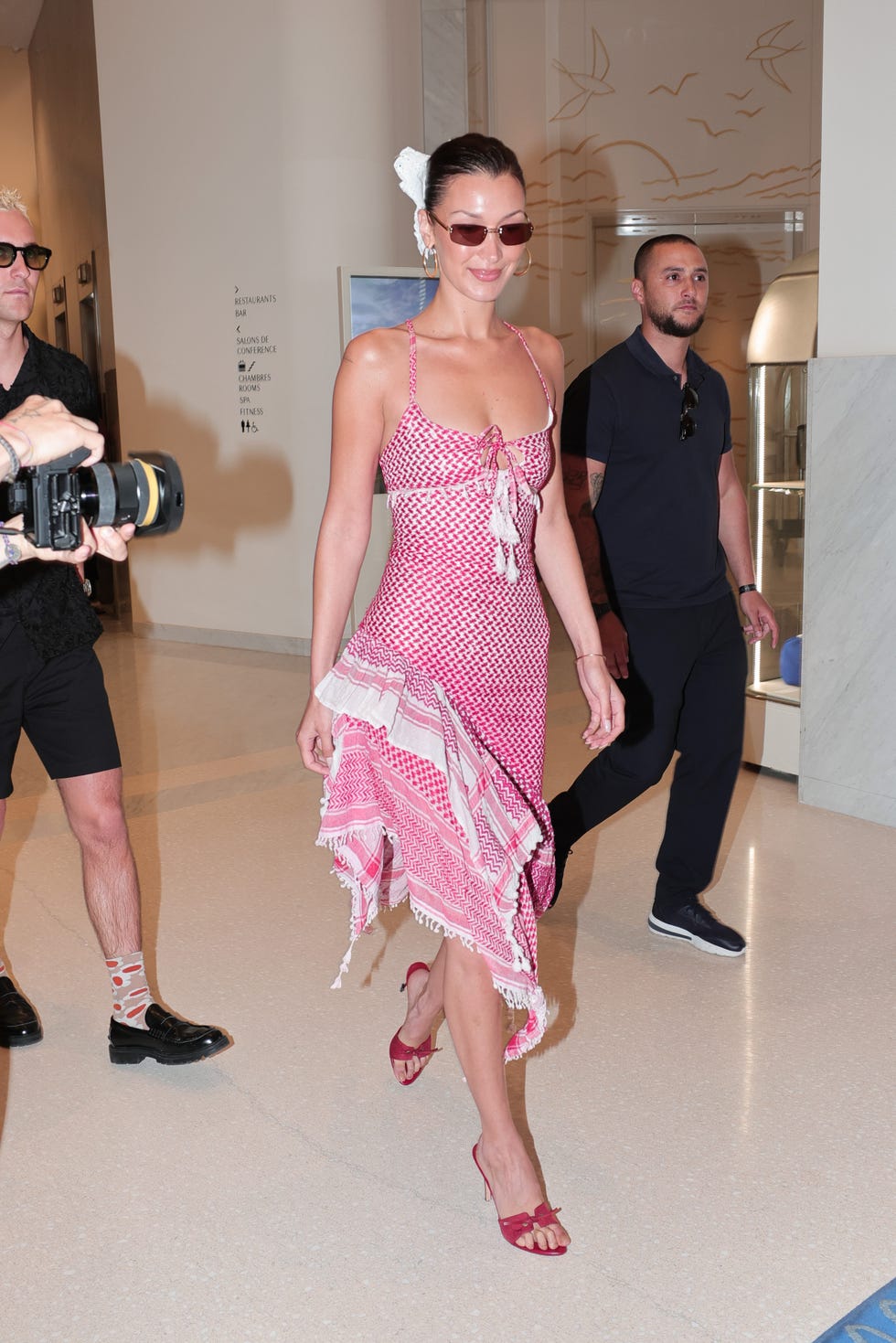 Bella Hadid Wore Two Different Sundresses for a Day Out in Cannes