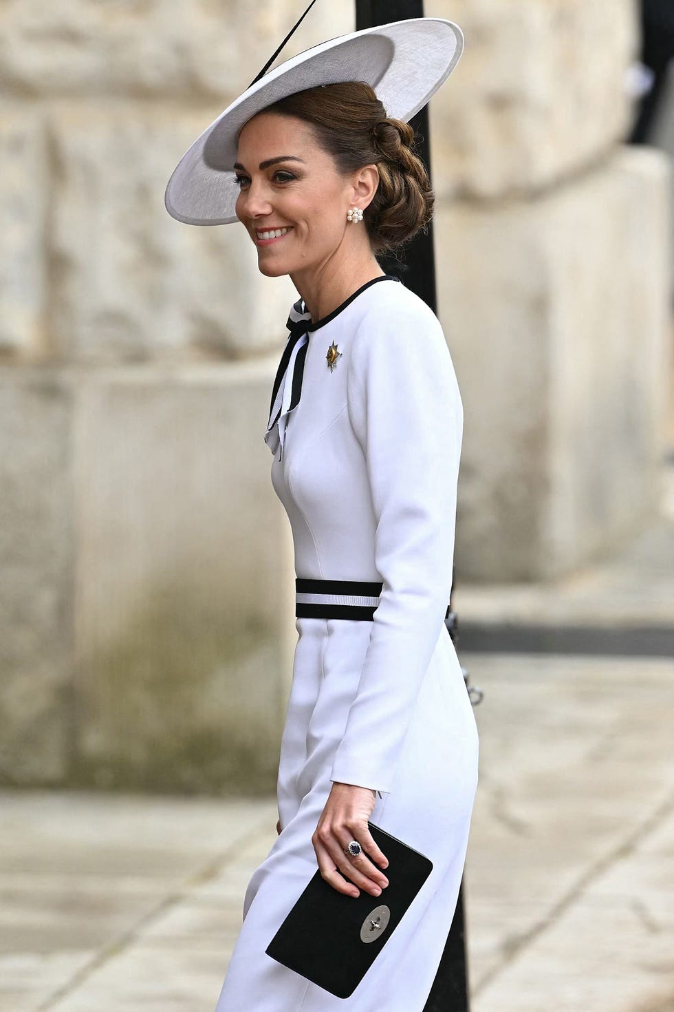 Kate Middleton Stuns in White Look at Trooping the Colour 2024