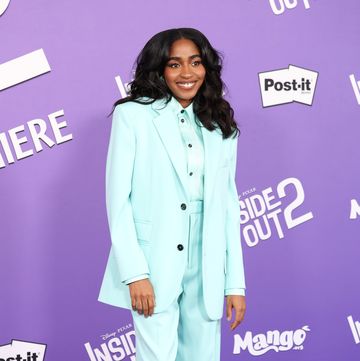 los angeles, california june 10 ayo edebiri attends the world premiere of disney and pixars inside out 2 at el capitan theatre on june 10, 2024 in los angeles, california photo by monica schippergathe hollywood reporter via getty images