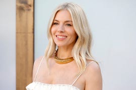 sienna miller white maxi dress