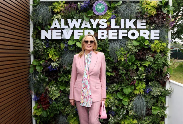 kim cattrall wimbledon