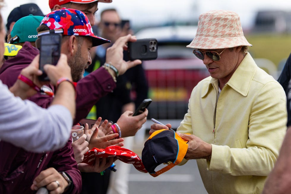 Brad Pitt is Keeping the Bucket Hat Dream Alive