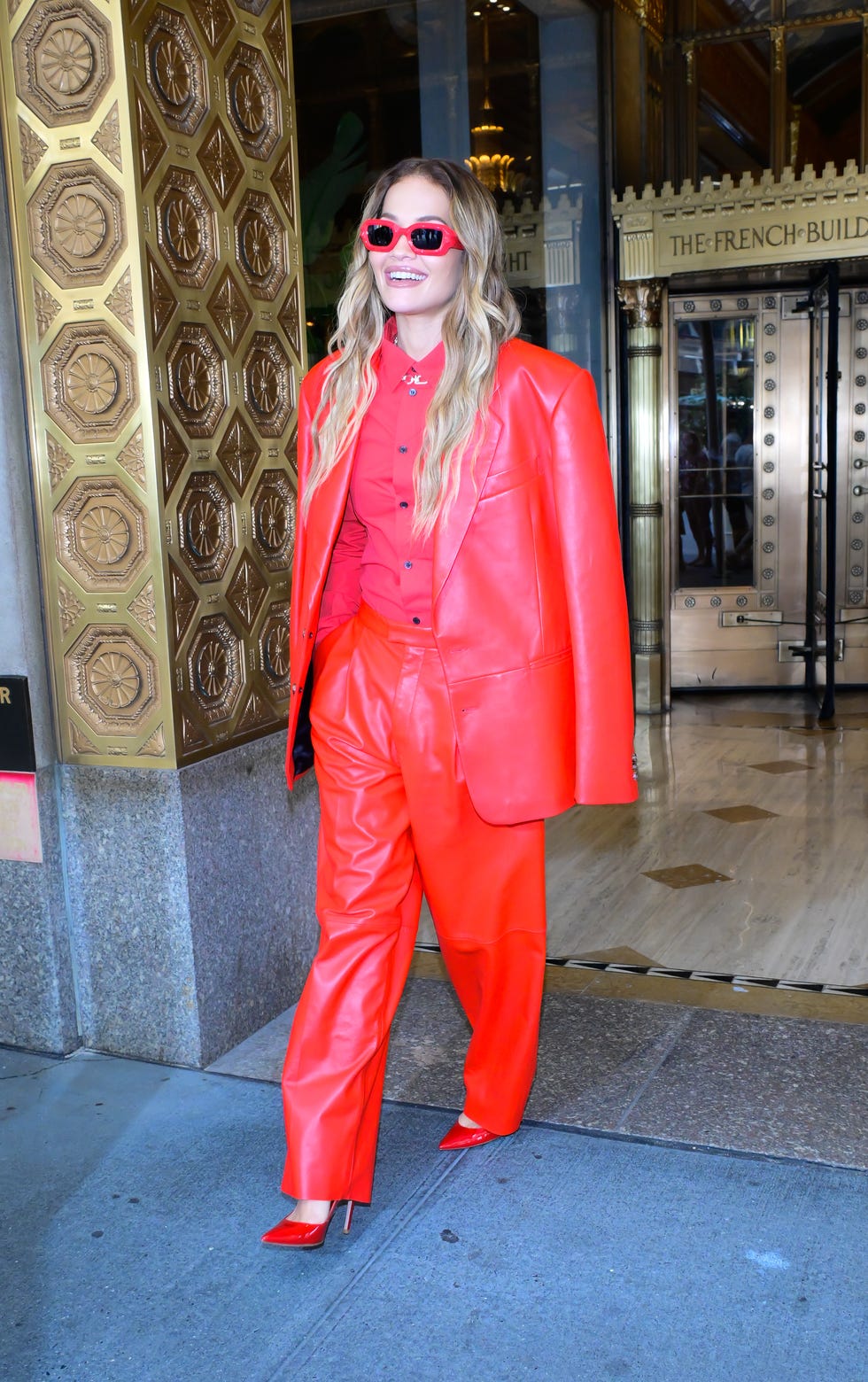 new york, new york july 08 rita ora is seen on july 08, 2024 in new york city photo by raymond hallgc images