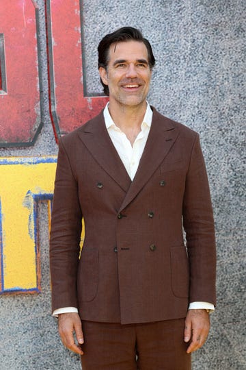 london, england july 11 rob delaney attends the deadpool wolverine uk sneak peek at the eventim apollo on july 11, 2024 in london, england photo by lia tobygetty images