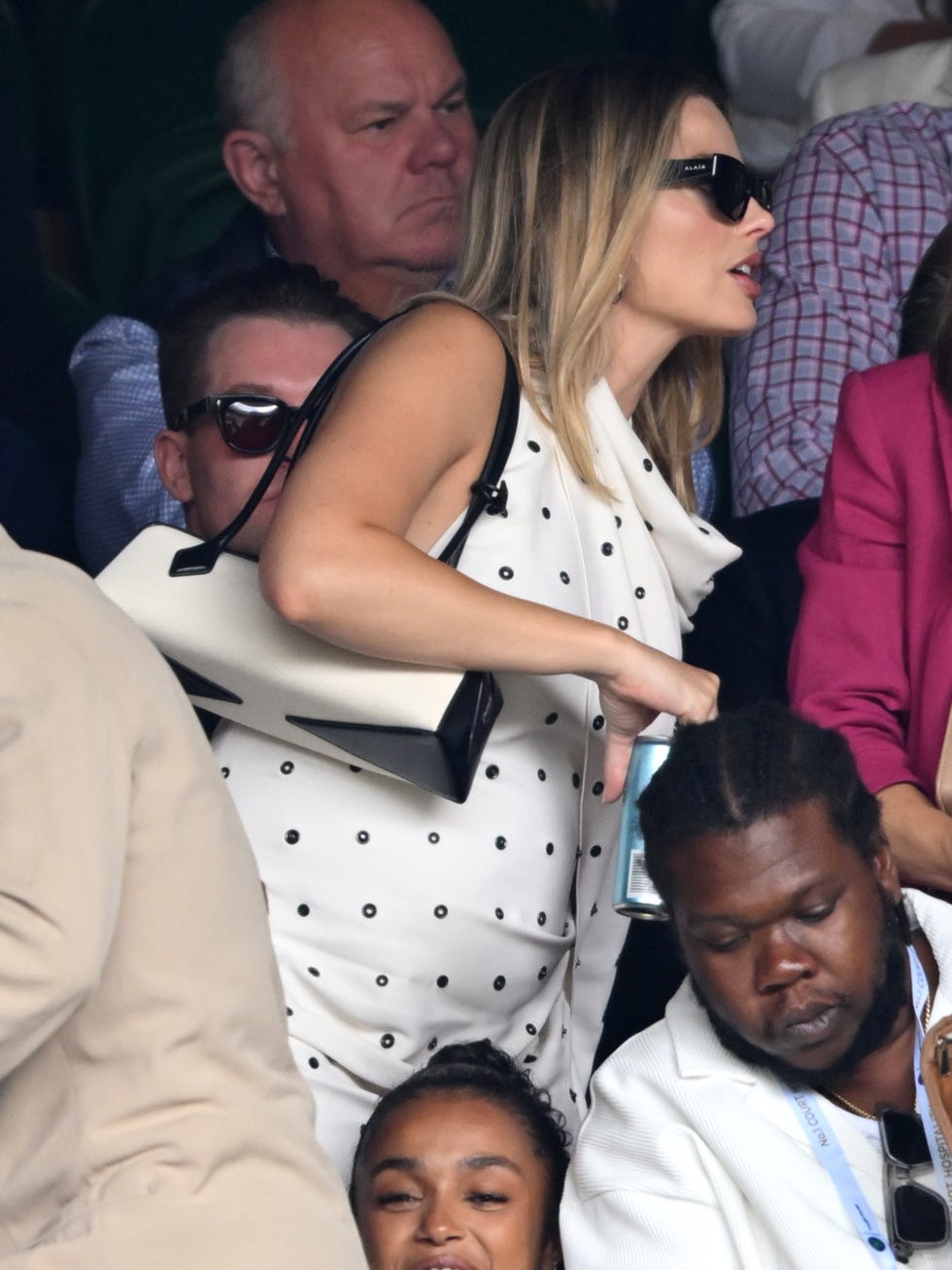 margot robbie at wimbledon