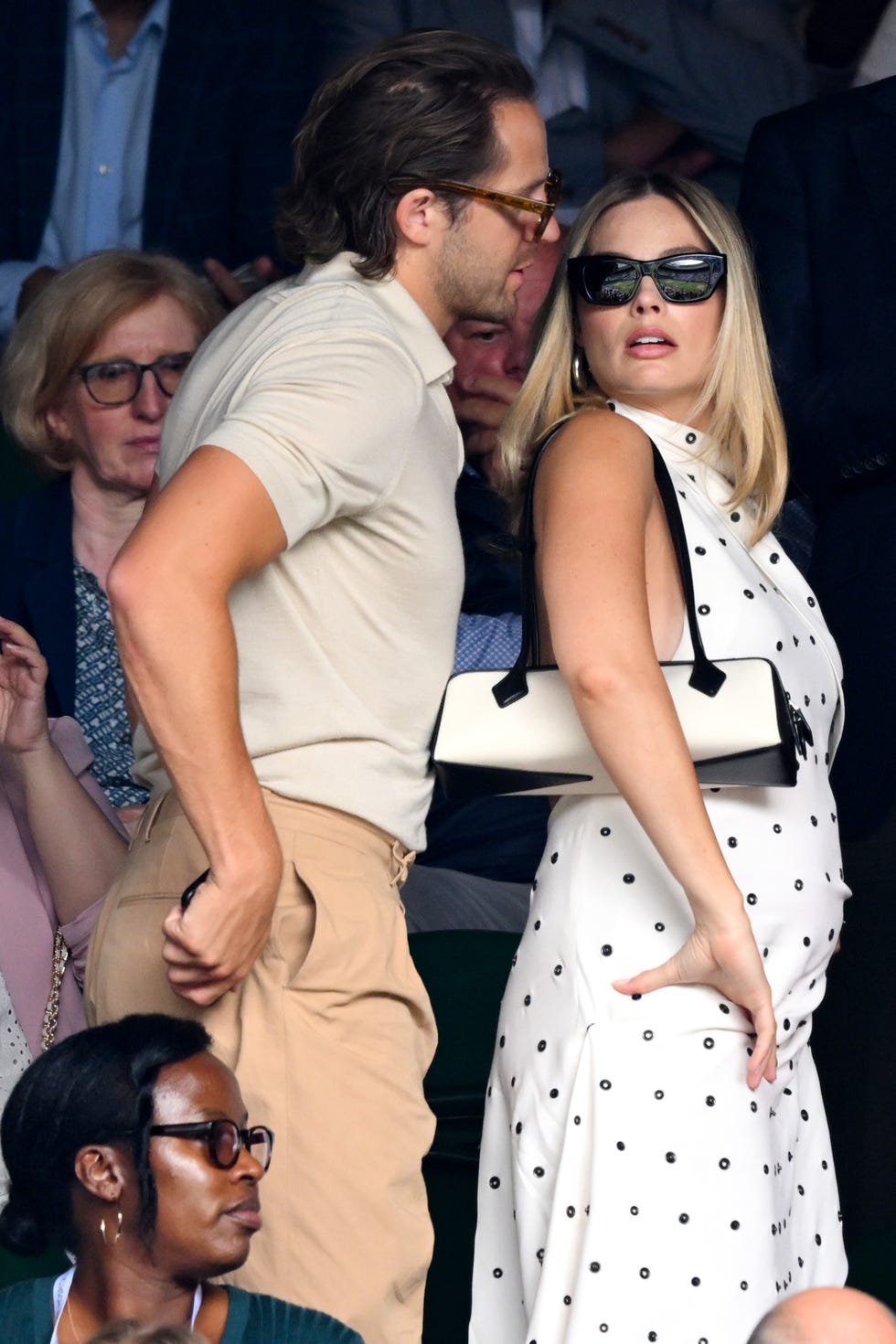 margot robbie at wimbledon