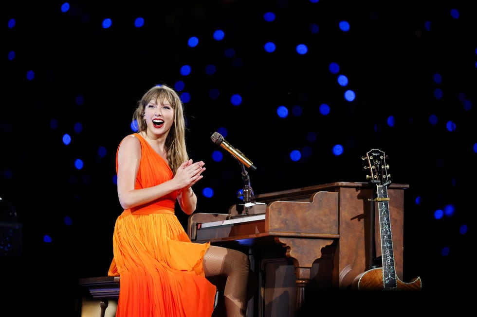 Taylor Swift podczas swojej trasy koncertowej w Mediolanie we Włoszech