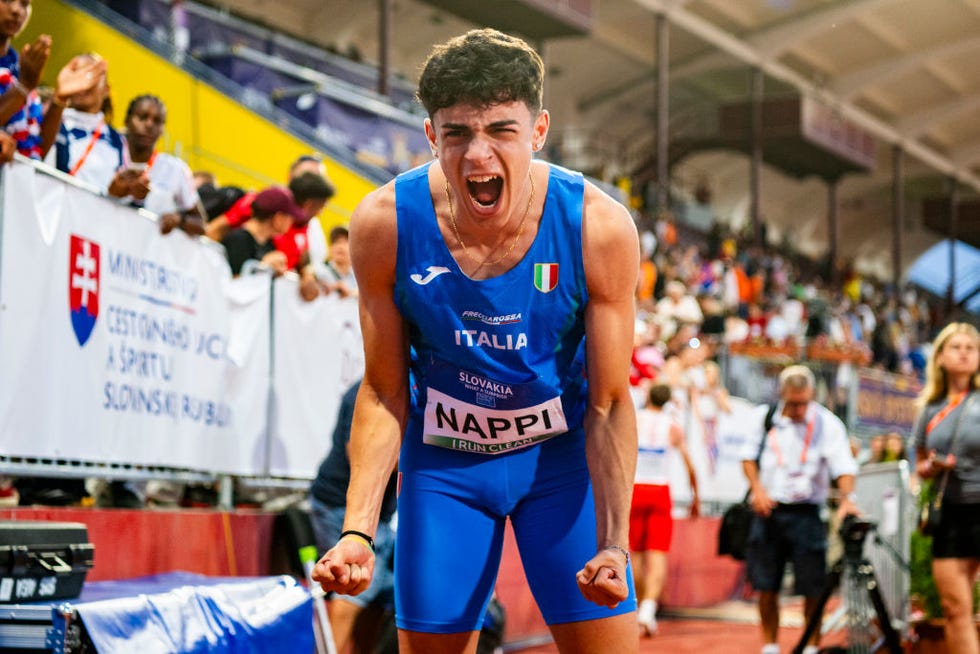 diego nappi, trionfatore nei 200 metri