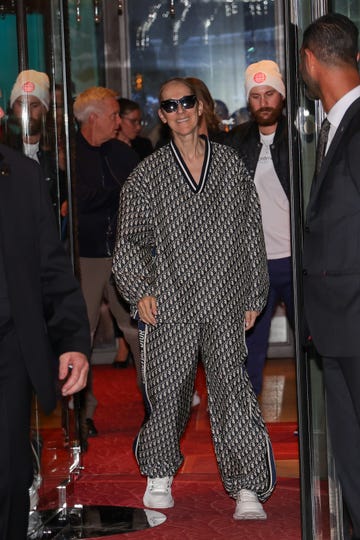 paris, france july 25 celine dion is seen on july 25, 2024 in paris, france photo by megagc images