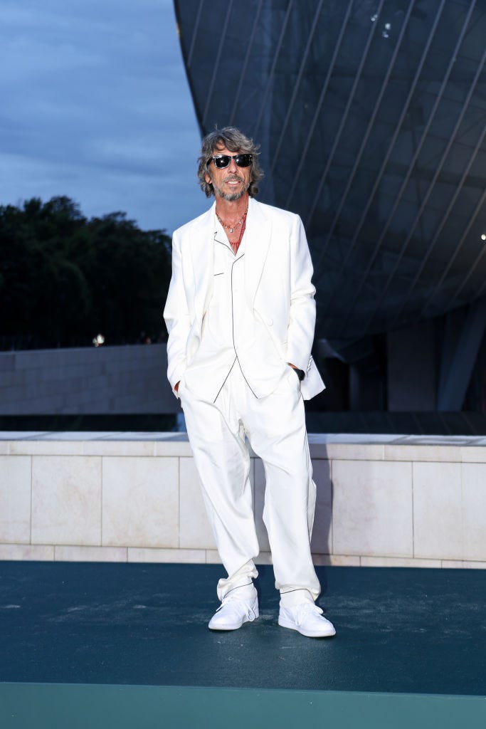 paris, france july 25 pierpaolo piccioli attends the prelude to the olympics on july 25, 2024 in paris, france photo by lyvans boolakyfilmmagic