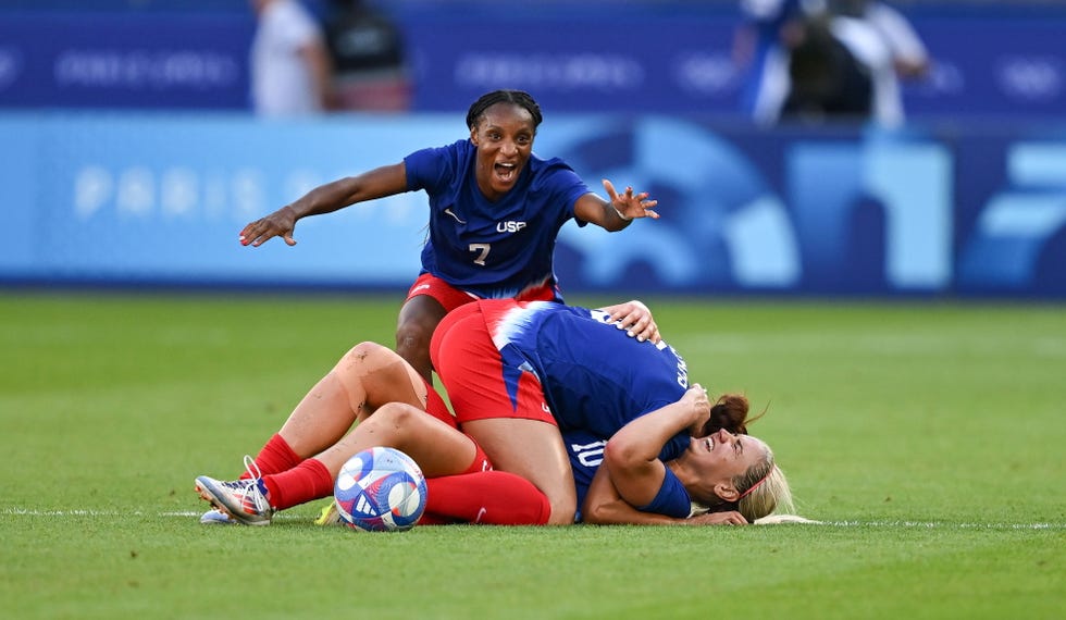 U.S. Women's Soccer Team Scores a Gold Olympic Medal