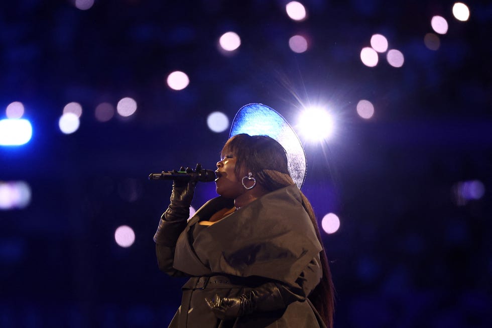 french singer yseult performs during the closing ceremony of the paris 2024 olympic games at the stade de france, in saint denis, in the outskirts of paris, on august 11, 2024 photo by franck fife  afp photo by franck fifeafp via getty images