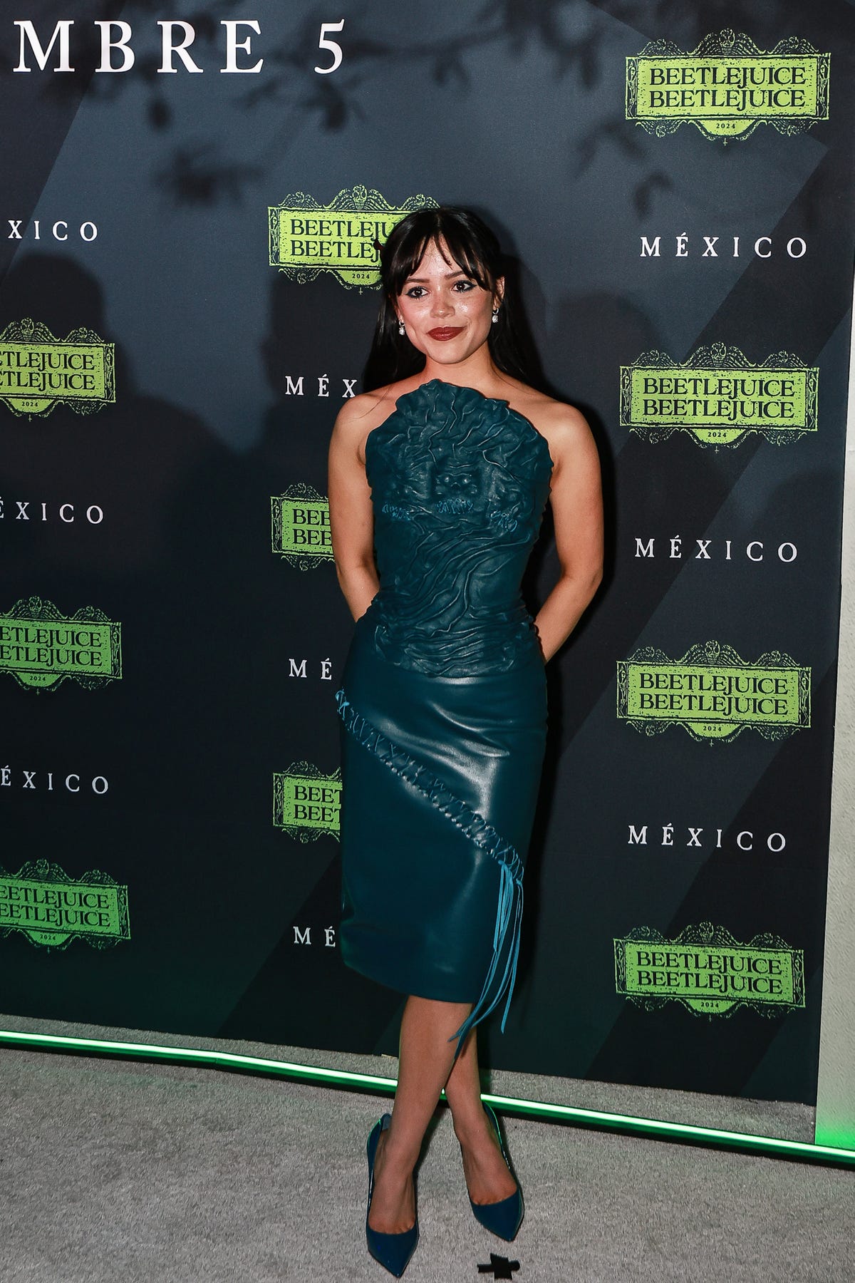 Jenna Ortega’s green strapless dress was inspired by zombies