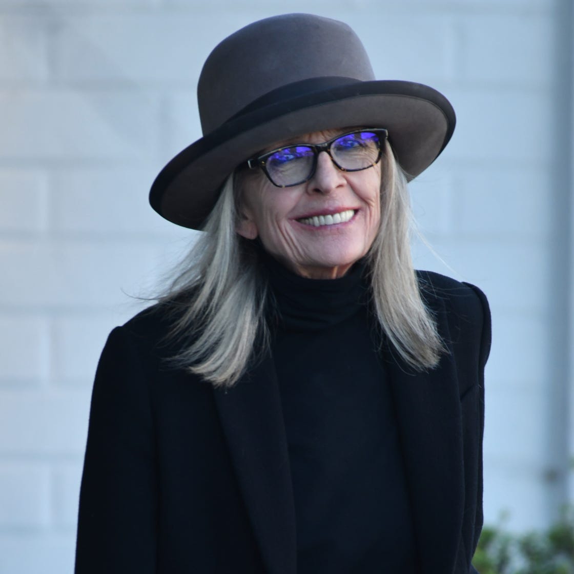 Celebrity Sightings In Los Angeles - August 20, 2024 brentwood, california august 20: diane keaton is seen on august 20, 2024 in brentwood, california. (photo by london entertainment/gc images)