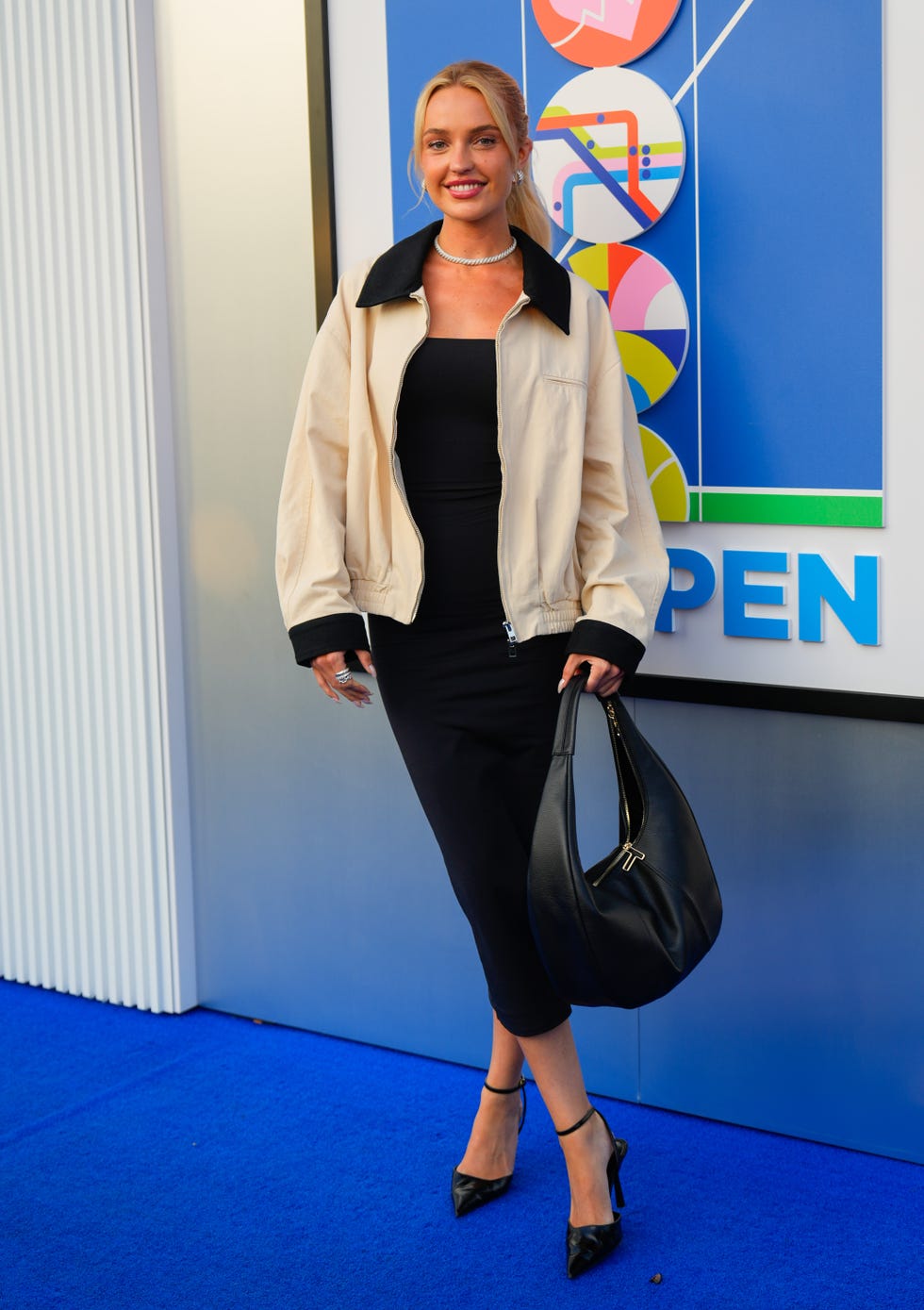 new york, new york august 26 morgan riddle arrives at the 2024 us open tennis championships on august 26, 2024 in flushing, new york photo by gothamgc images