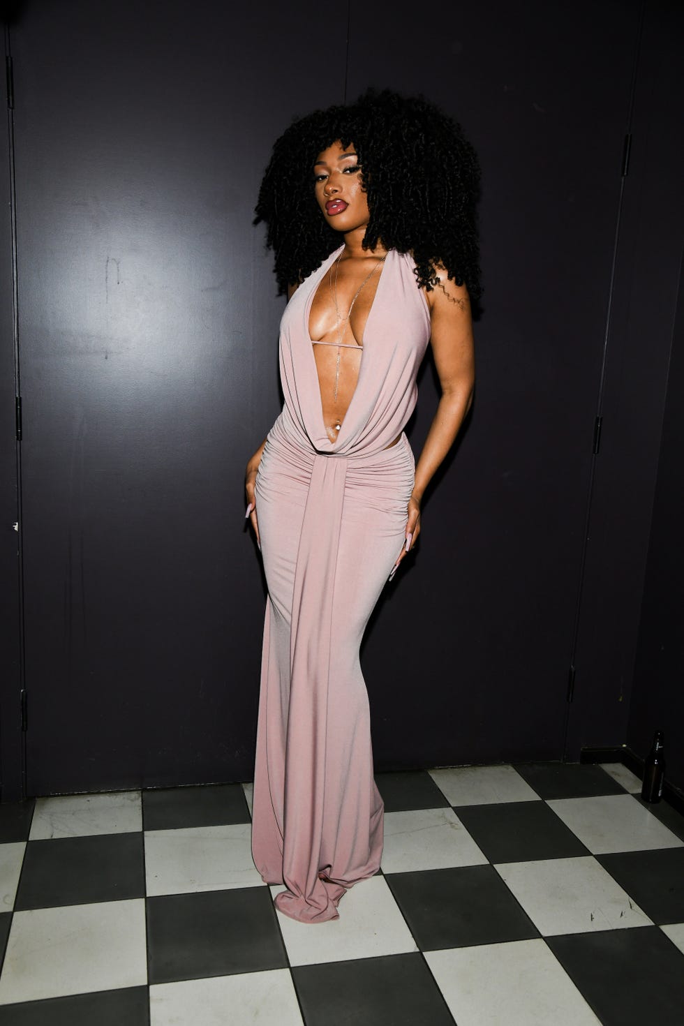 megan thee stallion at billboard's rb hip hop power players at the times square edition on september 05, 2024 in new york, new york photo by kristina bumphreybillboard via getty images