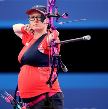 All the Major Moments From the 2024 Paralympics paris, france september 02 jodie grinham of team great britain competes during the mixed team compound open quarterfinal match on day five of the paris 2024 summer paralympic games at esplanade des invalides on september 02, 2024 in paris, france photo by alex slitzgetty images