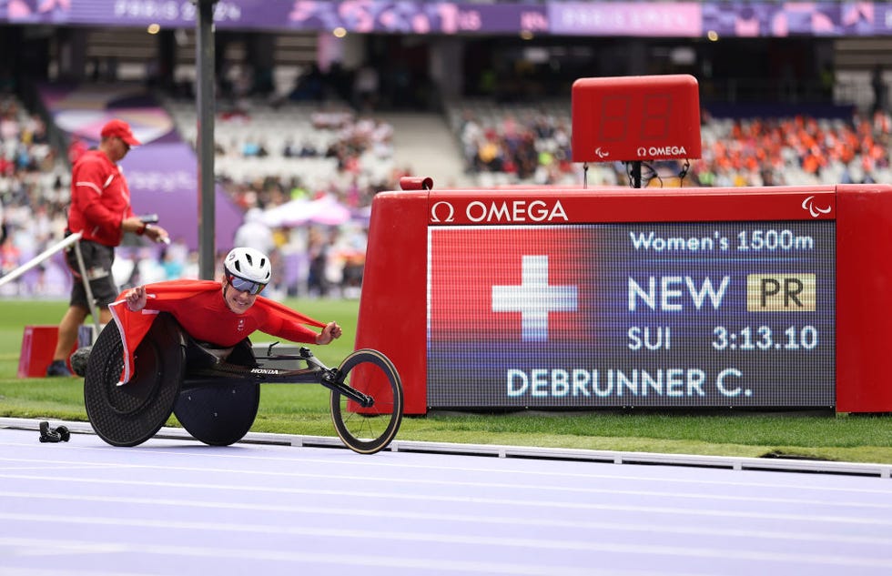 riuscirà a vincere anche la maratona paralimpics ﻿catherine debrunner