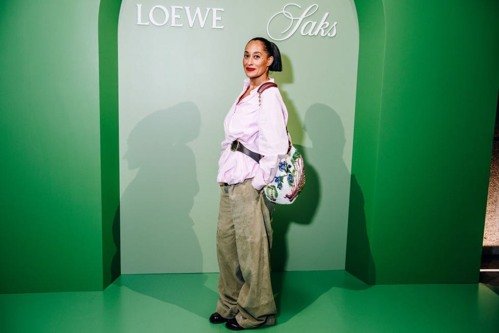 tracee ellis ross at the saks x loewe dinner during new york ready to wear fashion week on september 7, 2024 in new york, new york photo by nina westerveltwwd via getty images