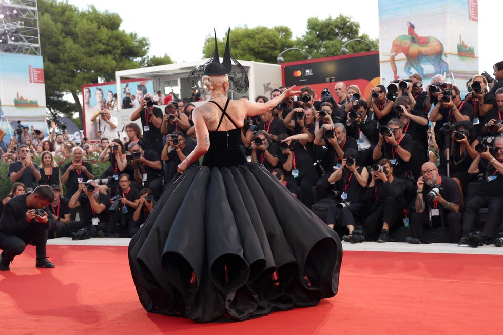 Lady Gaga at the premiere at the Venice Film Festival