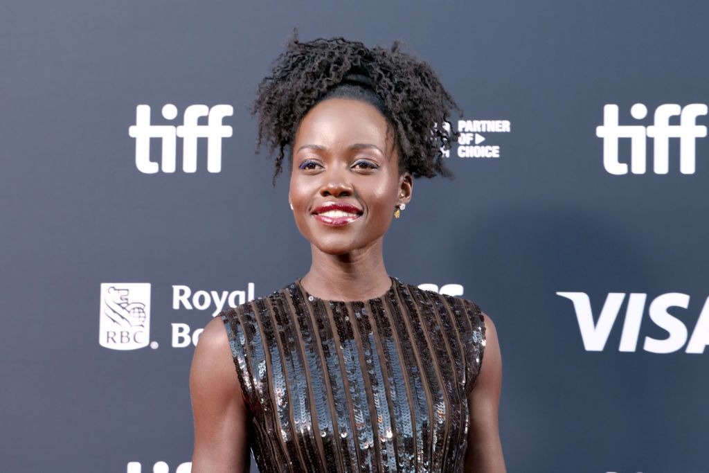 Lupita Nyong'o Is a Sequined Dream in This Sheer Gucci Gown