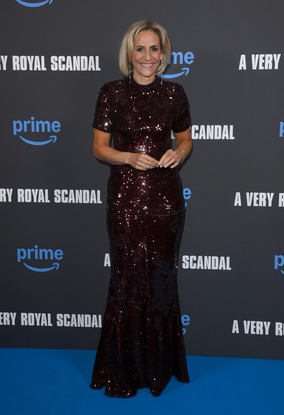 london, england september 09 emily maitlis attends the uk special screening of a very royal scandal at the ham yard hotel on september 09, 2024 in london, england photo by eamonn m mccormackgetty images