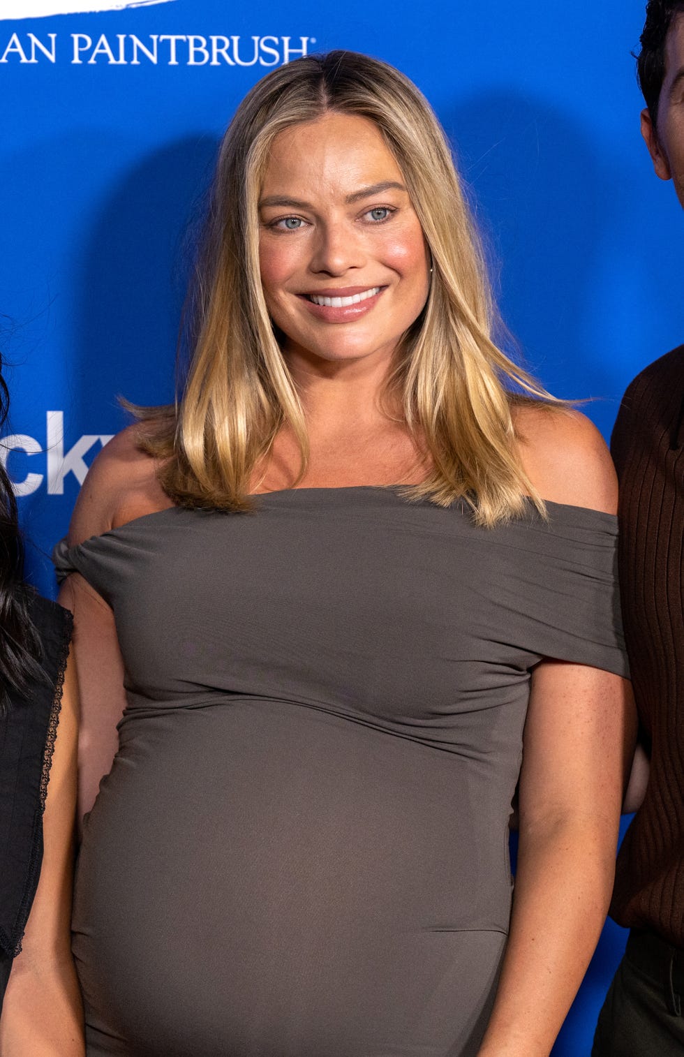 margot robbie at a la screening of my old ass