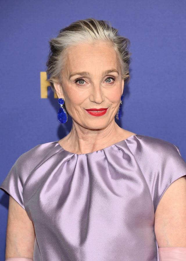 kristin scott thomas at the 76th primetime emmy awards held at peacock theater on september 15, 2024 in los angeles, california photo by michael bucknervariety via getty images