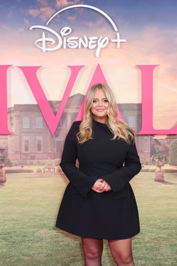 emily atack attends a special uk screening of rivals
