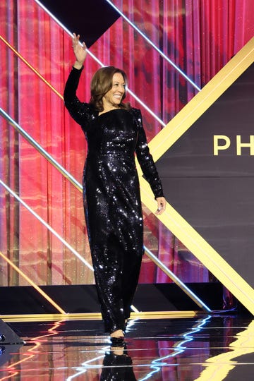 washington, dc september 14 us vice president kamala harris seen onstage during the congressional black caucus foundations 53rd annual legislative conference annual phoenix awards dinner at walter e washington convention center on september 14, 2024 in washington, dc photo by jemal countessgetty images for congressional black caucus foundation