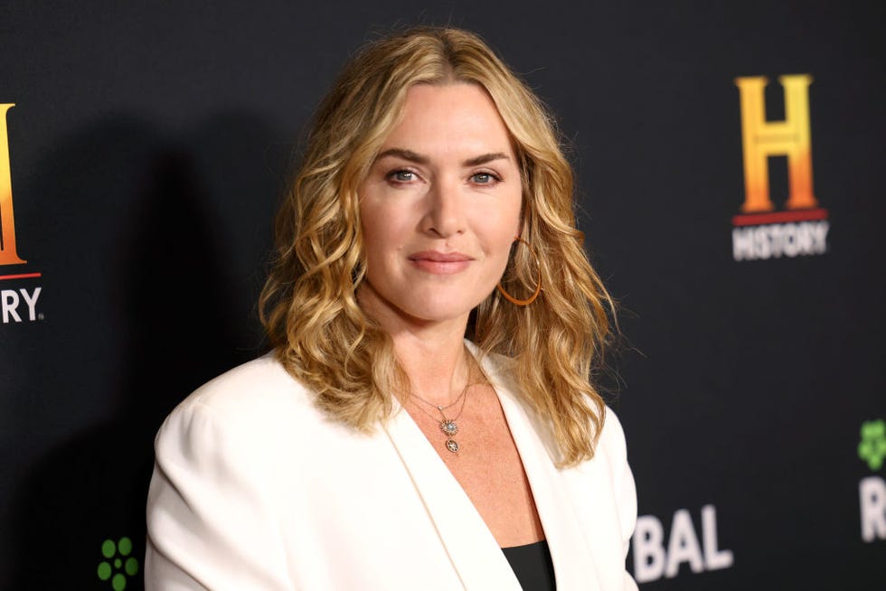 los angeles, california september 21 kate winslet attends the history talks 2024 red carpet at david geffen theater, the academy museum of motion pictures on september 21, 2024 in los angeles, california photo by jesse grantgetty images for history