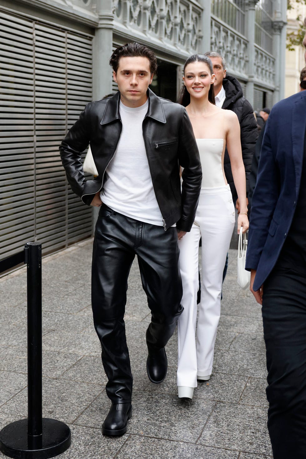 david beckham leather