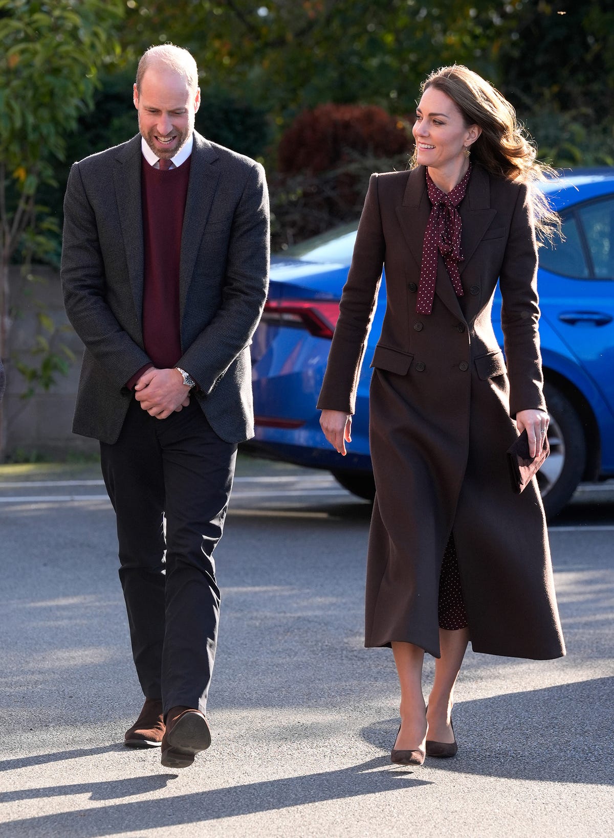 Prince William and Kate Middleton visit Southport