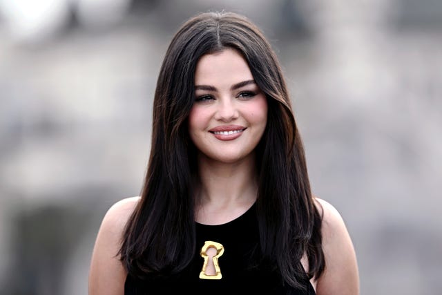 selena gomez at the emilia perez london photo call