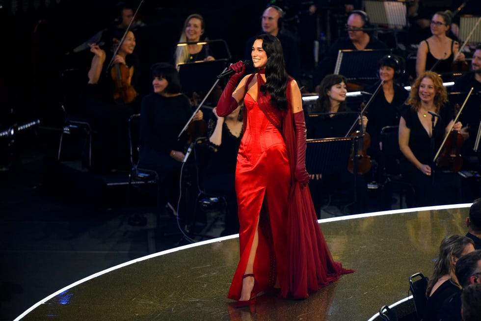 London, England October 17 Dua Lipa performs at Royal Albert Hall on October 17, 2024 in London, England, Photo by Matthew Bakergetty, Images for Aba