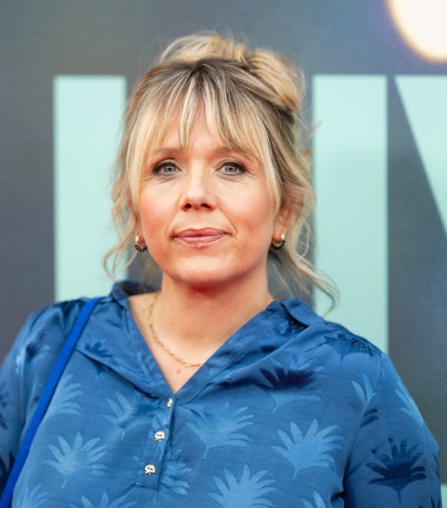london, england october 17: kerry godliman attends the we live in time headline gala during the 68th bfi london film festival at the royal festival hall on october 17, 2024 in london, england. (photo by samir hussein/wireimage)