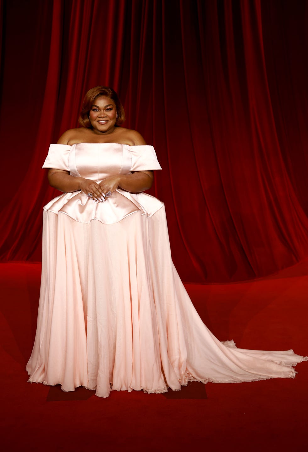 los angeles, california october 19 davine joy randolph attends the fourth annual academy museum gala at academy museum of motion pictures on october 19, 2024 in los angeles, california photo by matt winkelmeyerwireimage