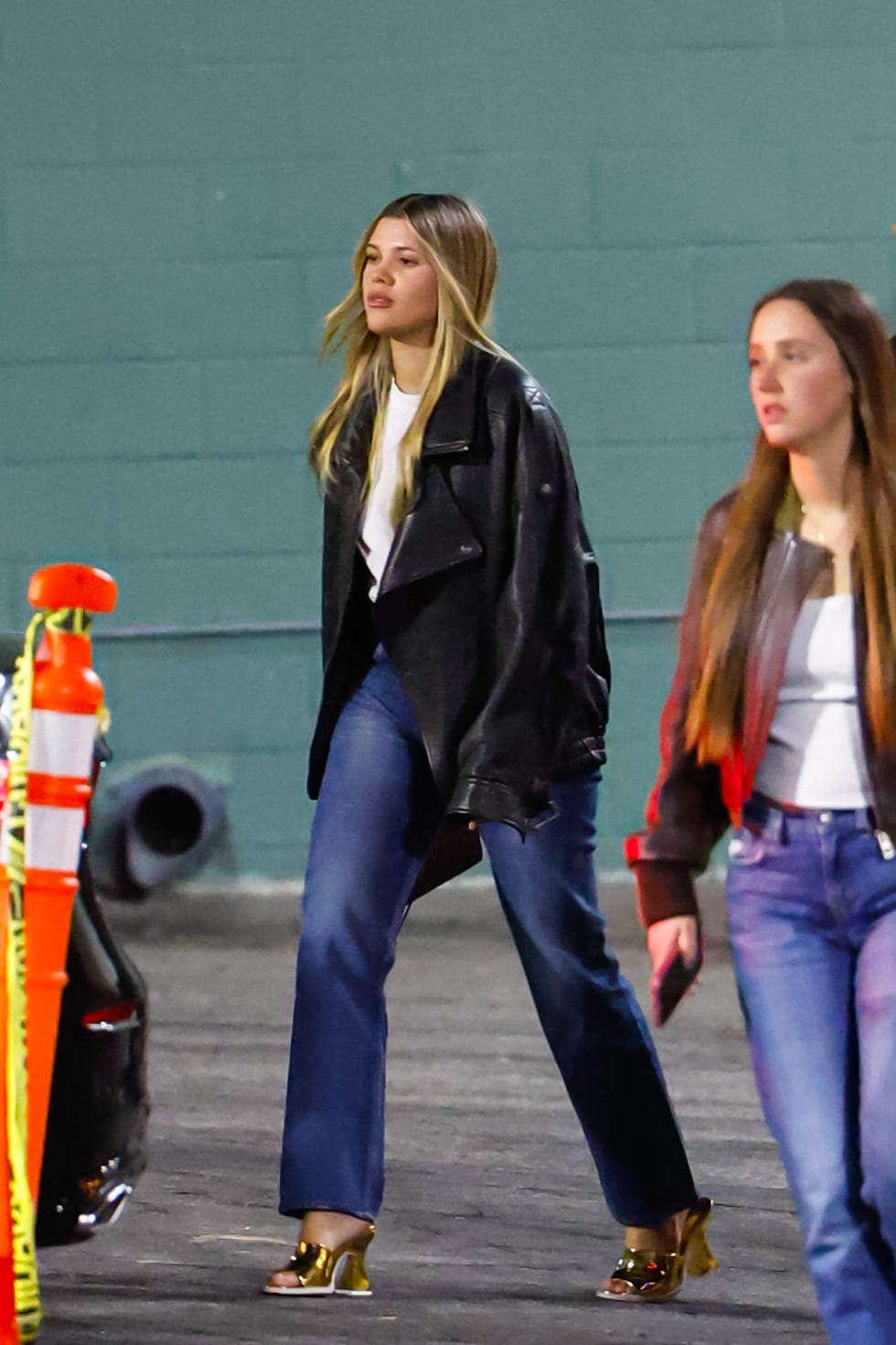 los angeles, ca october 24 sofia richie is seen attending paris hiltons concert at the hollywood palladium on october 24, 2024 in los angeles, california photo by rachpootbauer griffingc images