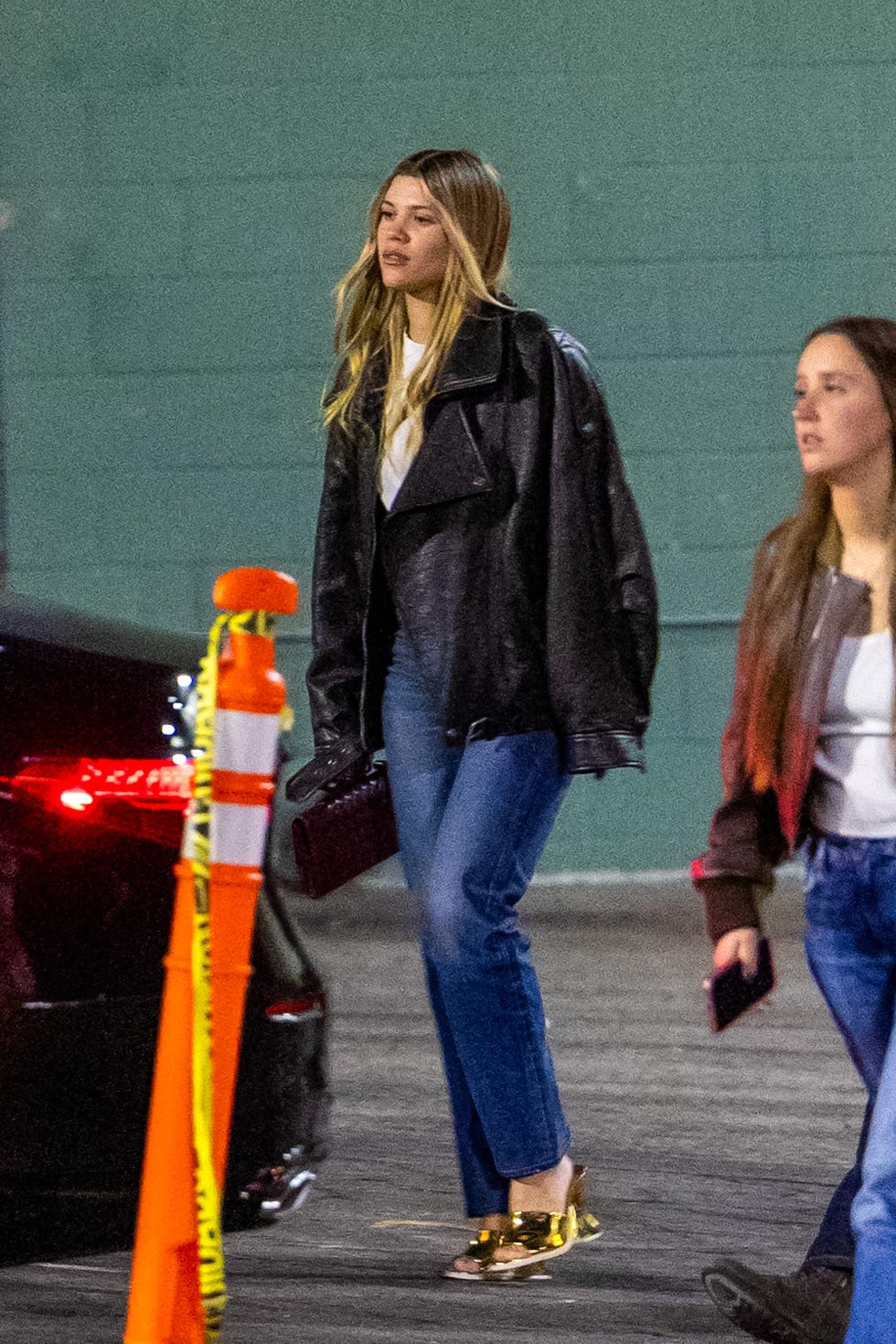 los angeles, ca october 24 sofia richie is seen attending paris hiltons concert at the hollywood palladium on october 24, 2024 in los angeles, california photo by rachpootbauer griffingc images