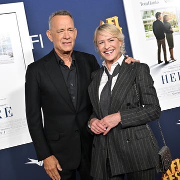 here film release tom hanks and robin wright attend the 2024 afi fest world premiere screening of here at tcl chinese theatre on october 25 2024 in hollywood california