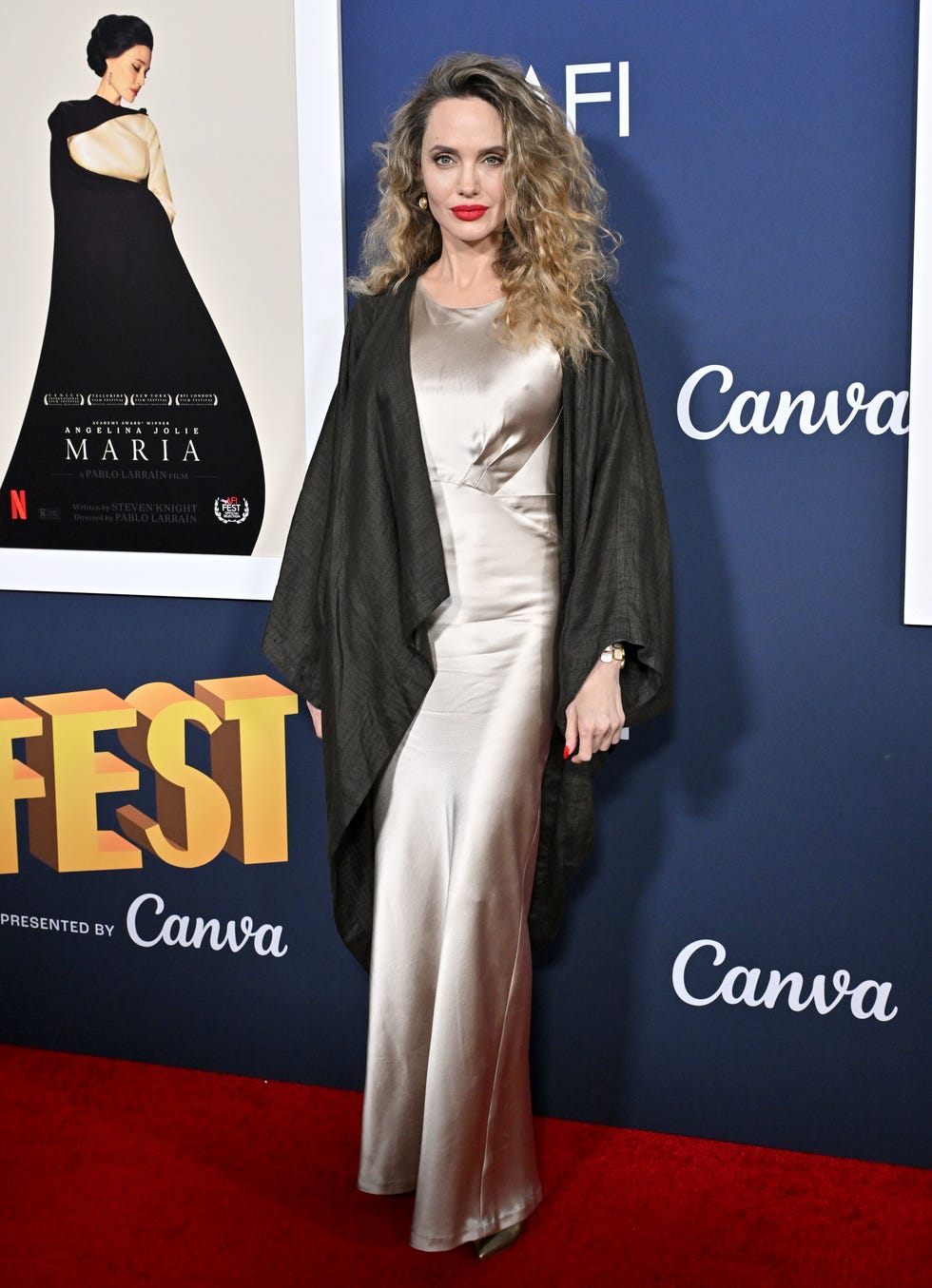 Hollywood, California October 26 Angelina Jolie attends the 2024 Afi Festival Maria premiere held at TCL Chinese Theater on October 26, 2024 in Hollywood, California. Photo: Axellebauer Griffinfilmmagic