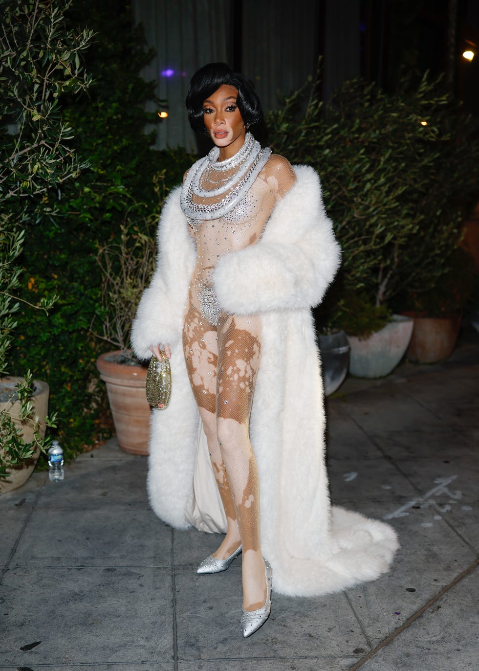 los angeles, ca october 30 winnie harlow is seen on october 30, 2024 in los angeles, california photo by rachpootbauer griffingc images