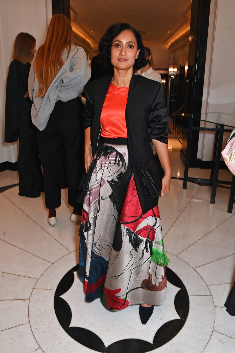 london, england november 05 rana begum attends the 2024 harpers bazaar women of the year awards, held in partnership with the platinum card by american express, at claridges hotel on november 5, 2024 in london, england photo by dave benettgetty images for harpers bazaar uk