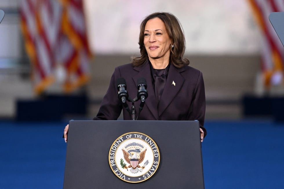 The Meaning Behind Kamala Harriss Concession Speech Suit