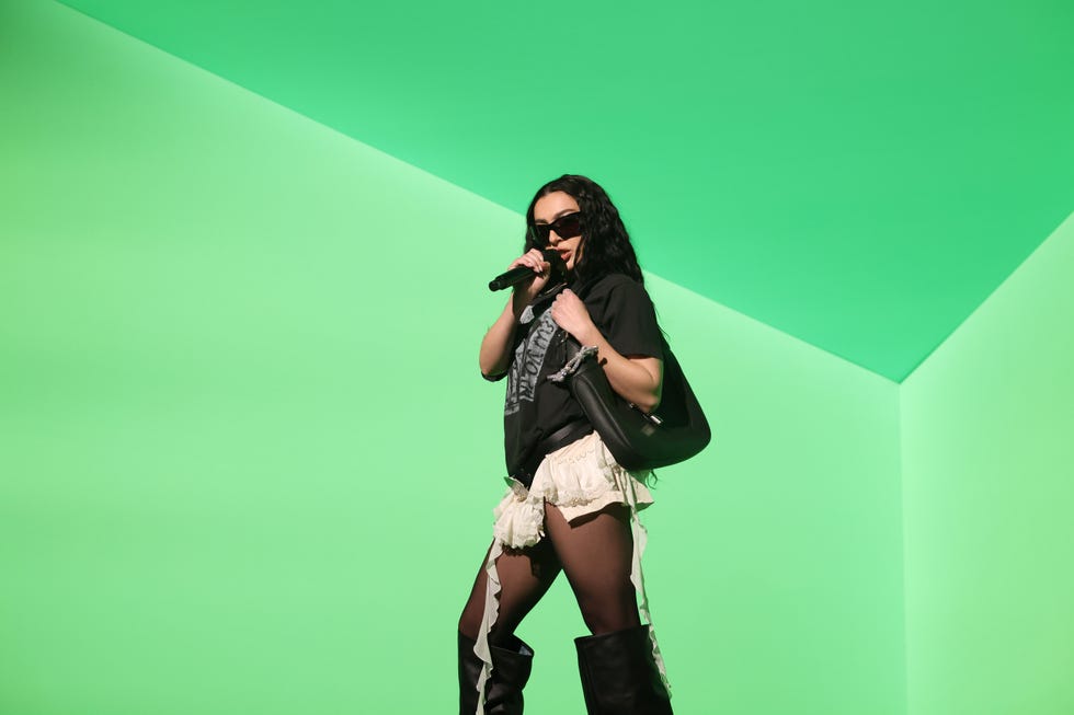 saturday night live episode 1871 pictured musical guest charli xcx performs 360 on saturday, november 16, 2024 photo by will heathnbc via getty images