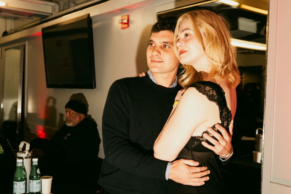 gus, wenner, elle fanning at rolling stone x sonestas musicians on musicians held at the apollo theater on november 22, 2024 in new york, new york photo by ye fanrolling stone via getty images
