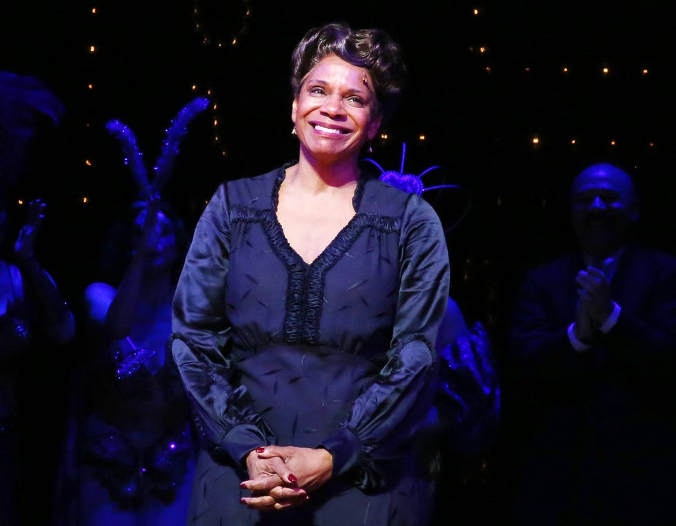 new york, new york december 19 audra mcdonald during the opening night curtain call for the new revival of the musical gypsy on broadway at the majestic theatre on december 19, 2024 in new york city photo by bruce glikaswireimage