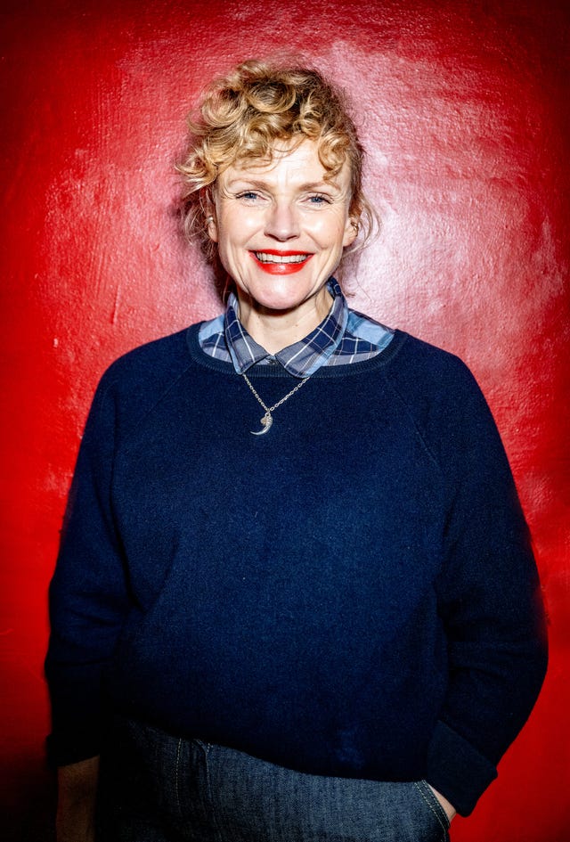 manchester, england december 24: (exclusive coverage) maxine peake attends lifeshare's christmas project launch, the only seven day indoor provision for rough sleepers in manchester over the holidays, providing hot meals, showers, dry clothing and holiday cheer on december 24, 2024 in manchester, england. (photo by shirlaine forrest/getty images)
