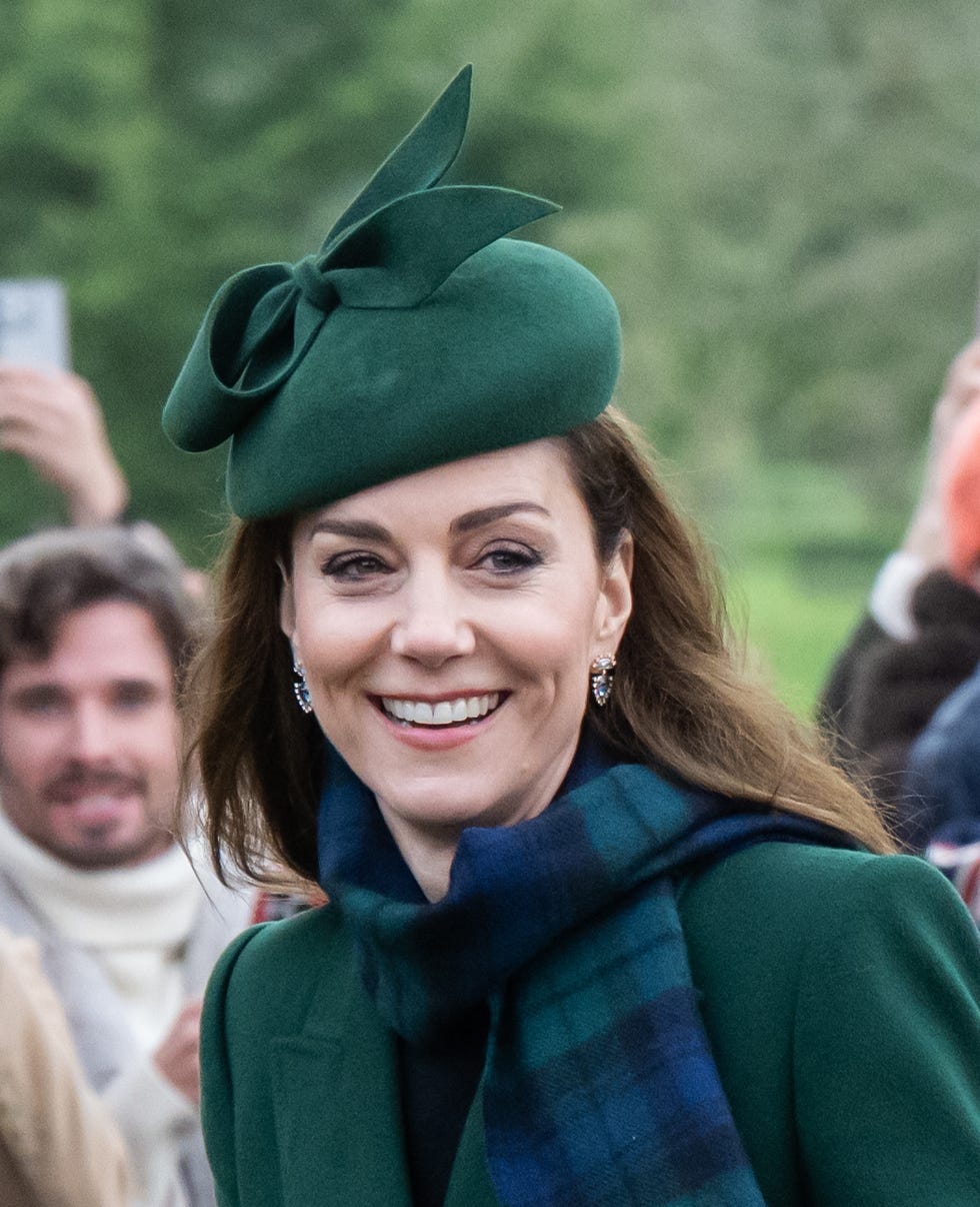 sandringham, norfolk december 25 catherine, princess of wales attends the christmas morning service at sandringham church on december 25, 2024 in sandringham, norfolk photo by samir husseinwireimage