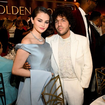 82nd Annual Golden Globes - Show selena gomez, benny blanco during the 82nd annual golden globes held at the beverly hilton on january 05, 2025 in beverly hills, california photo by michael bucknergg2025penske media via getty images